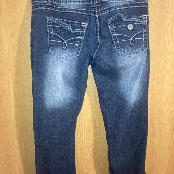 Women's Bongo KMart Stretch Denim Capri Jeans Size 7 - Picture 3 of 8